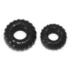 Truckt Cock & Ball Rings 2 Pack Black
